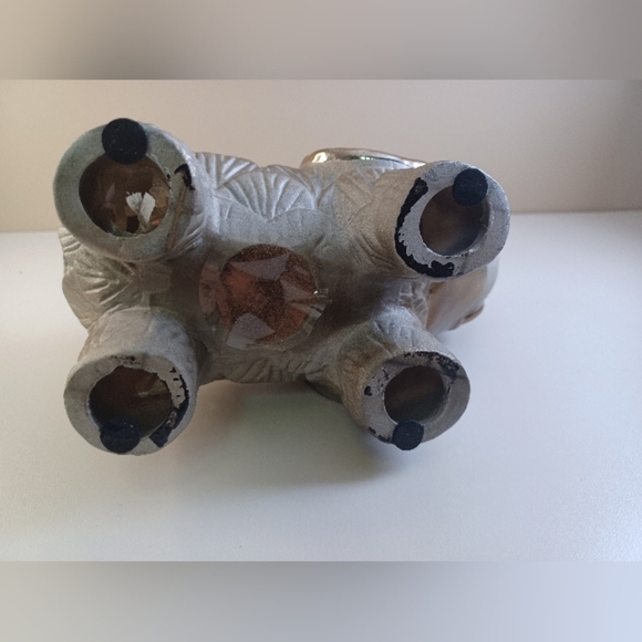 Porcelain Elephant Statue - New Diffuser Potpourri  Sachet Holder Inside - Picture 7 of 12